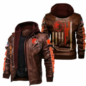 Best Cleveland Browns Leather Jacket For Awesome Fans