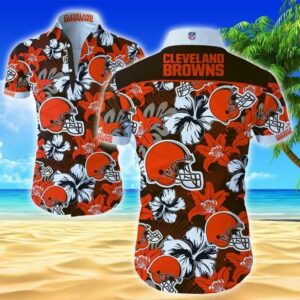 Best Cleveland Browns Hawaiian Aloha Shirt For Hot Fans