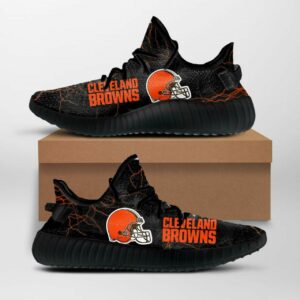 cleveland browns custom yeezy nfl custom yeezy shoes for fans adidas yeezy boost 350 v2 top trending custom shoes gift 2-379954