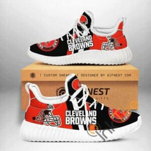 Cleveland Browns Football Customize Yeezy Boost Shoes, Sport Shoes For Men, Women Model 5032