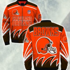 Cleveland Browns Bomber Jacket For Hot Fans