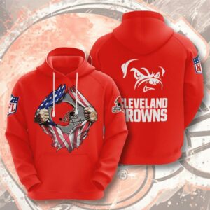 Cleveland Browns 3D Hoodie For Sale