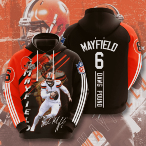 Cleveland Browns 3D Hoodie For Big Fans